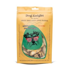 【国内仓】新西兰Dog Knight猫狗宠物零食冻干绿唇贻贝 50g (包邮) (保质期到: 2025年8月)