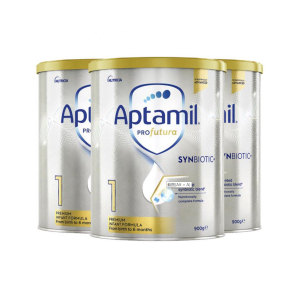 【新西兰直邮包邮】Aptamil 爱他美铂金奶粉 1 段 3罐/箱（保质期: 2026年01月）