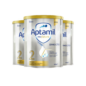 【新西兰直邮包邮】Aptamil 爱他美铂金奶粉 2 段 3罐/箱（保质期: 2026年01月）