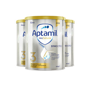 【新西兰直邮包邮】Aptamil 爱他美铂金奶粉 3 段 （ 3罐包邮）（保质期: 2025年12月）