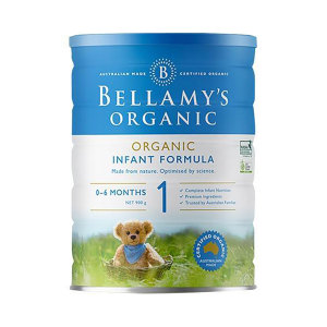 【新西兰直邮包邮】Bellamy's 贝拉米婴儿有机奶粉1段*3罐 适合0-6个月宝宝 【保质期：2025年08月】