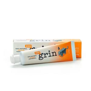 Grin 100% 纯天然儿童牙膏橘子味 70g