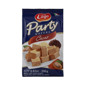 Lago 威化饼干零食巧克力味 250g