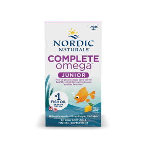 Nordic Natural 挪威小鱼少儿全配比DHA鱼油胶囊  6-12岁 90粒