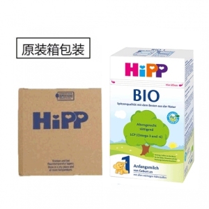 HiPP 喜宝纯有机1段婴儿奶粉 0-6个月 600g 4盒