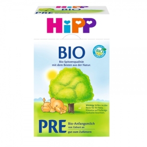 HiPP 喜宝纯有机pre段婴儿奶粉 0-3个月 600g 4盒